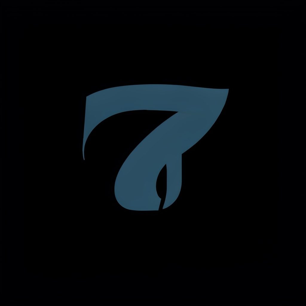Dark-toned minimal logo mark used for a theme brand